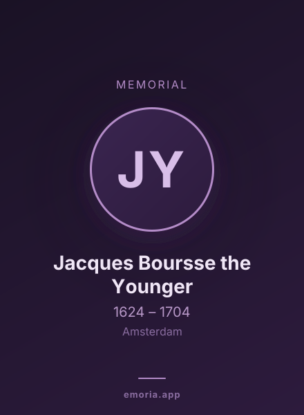 Memorial portrait of Jacques Boursse the Younger
