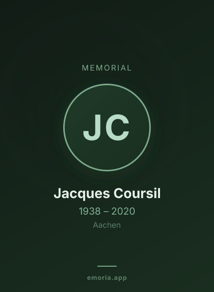 Memorial portrait of Jacques Coursil