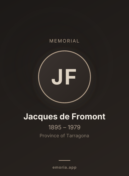 Memorial portrait of Jacques de Fromont