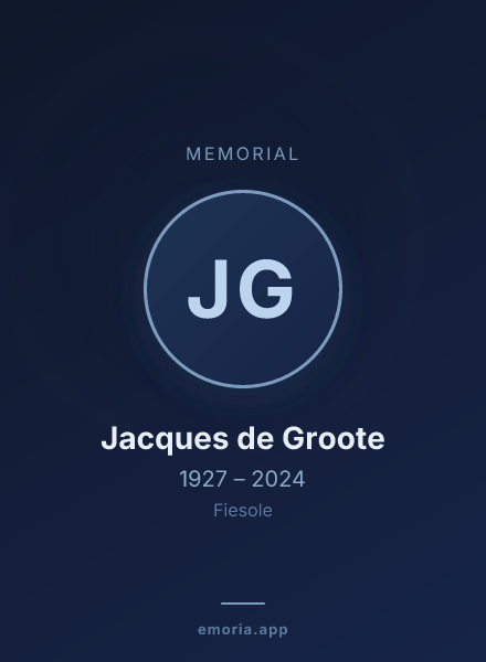 Memorial portrait of Jacques de Groote