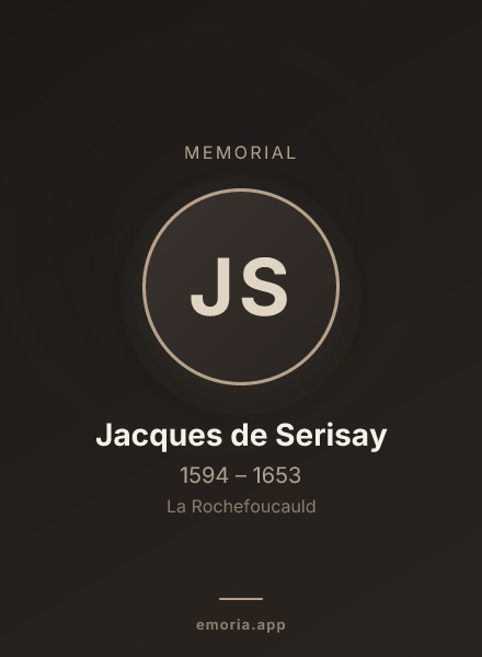 Memorial portrait of Jacques de Serisay