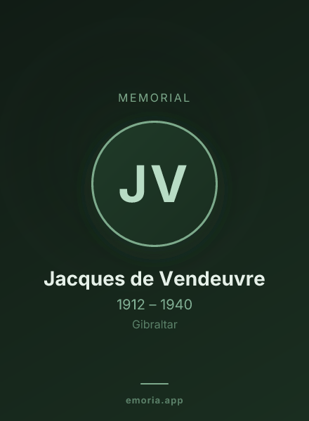 Memorial portrait of Jacques de Vendeuvre