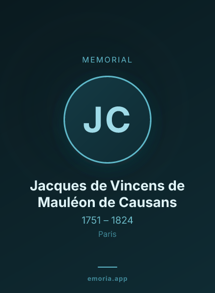 Memorial portrait of Jacques de Vincens de Mauléon de Causans