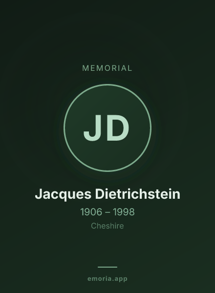 Memorial portrait of Jacques Dietrichstein