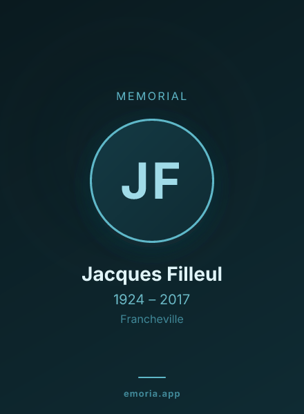 Memorial portrait of Jacques Filleul