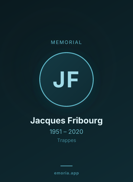 Memorial portrait of Jacques Fribourg