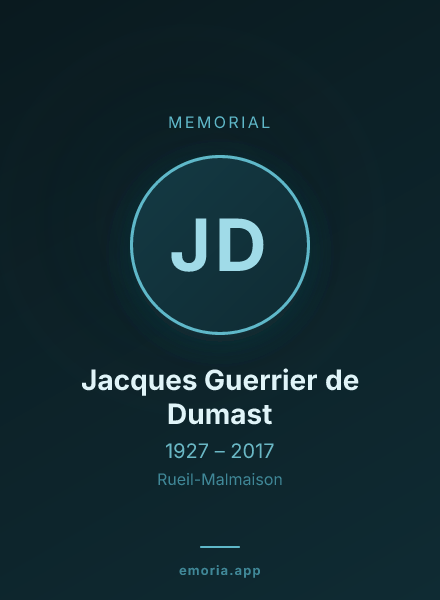 Memorial portrait of Jacques Guerrier de Dumast