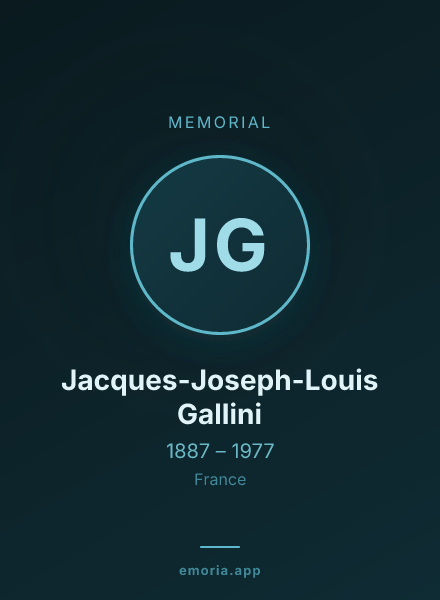 Memorial portrait of Jacques-Joseph-Louis Gallini