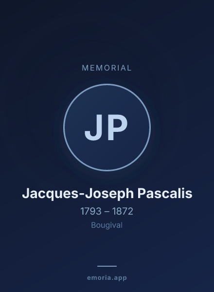 Memorial portrait of Jacques-Joseph Pascalis