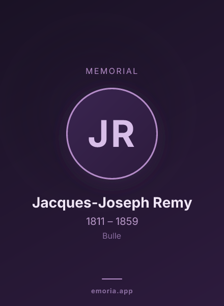 Memorial portrait of Jacques-Joseph Remy