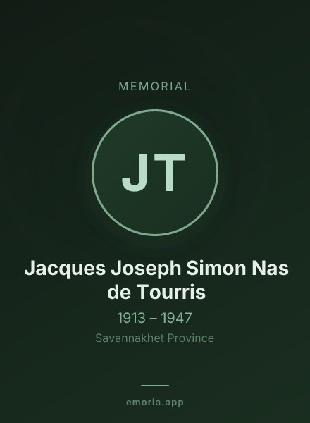 Memorial portrait of Jacques Joseph Simon Nas de Tourris