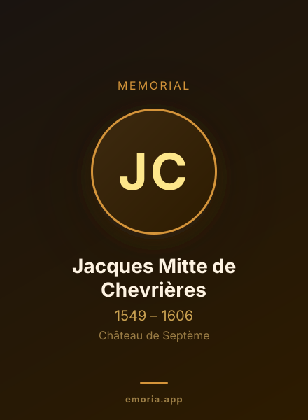 Memorial portrait of Jacques Mitte de Chevrières