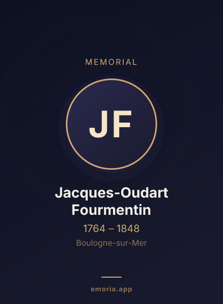 Memorial portrait of Jacques-Oudart Fourmentin