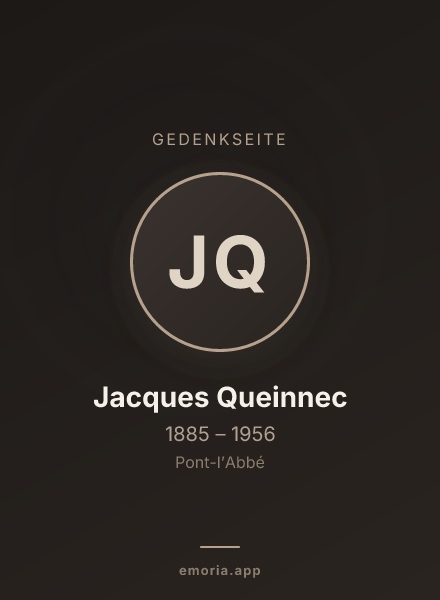 Gedenkportrait von Jacques Queinnec