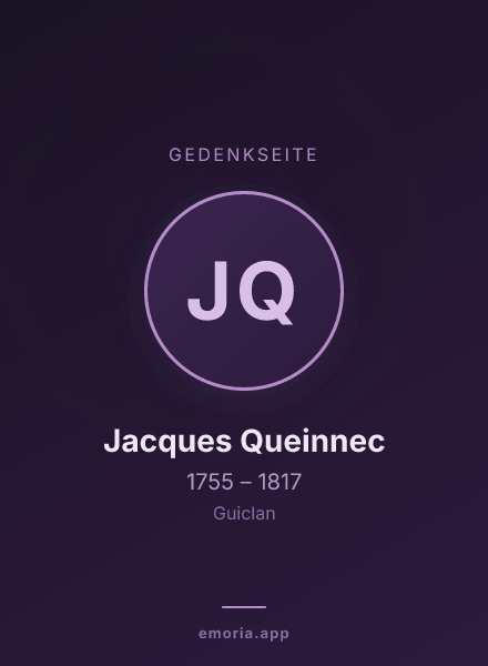 Gedenkportrait von Jacques Queinnec