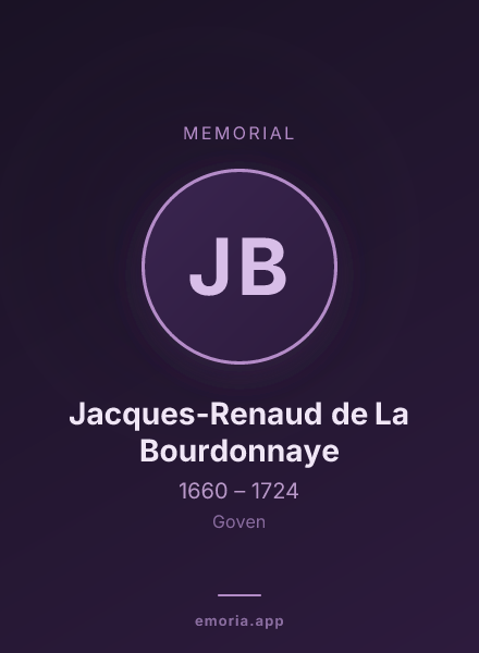 Memorial portrait of Jacques-Renaud de La Bourdonnaye