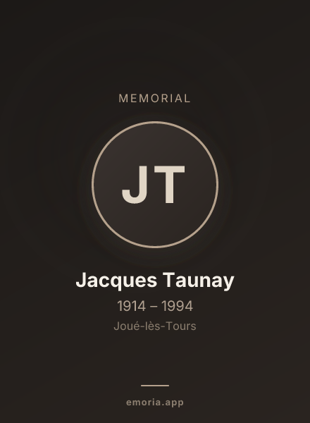 Memorial portrait of Jacques Taunay