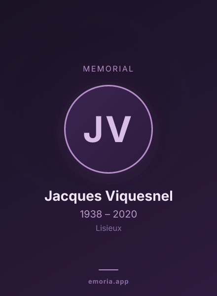 Memorial portrait of Jacques Viquesnel