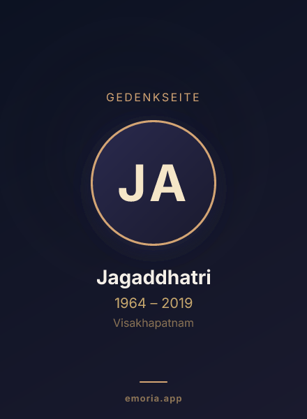 Gedenkportrait von Jagaddhatri