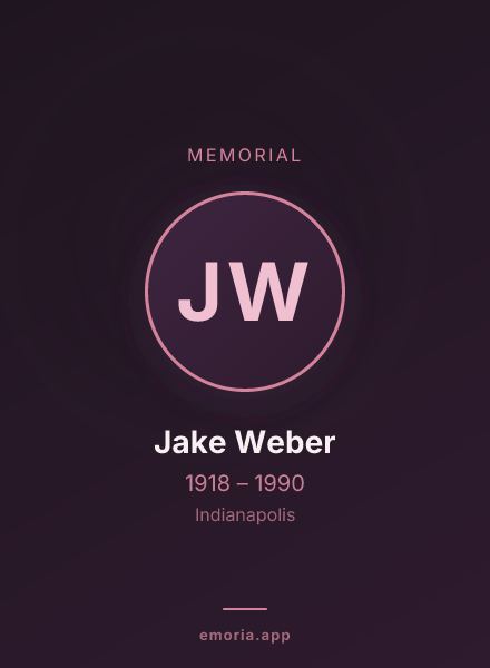 Memorial portrait of Jake Weber