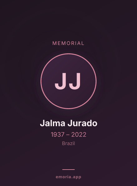 Memorial portrait of Jalma Jurado