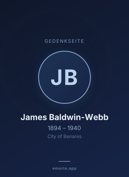 Gedenkportrait von James Baldwin-Webb