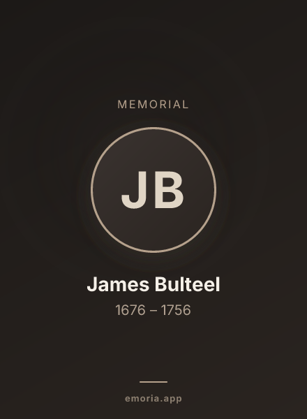 Memorial portrait of James Bulteel