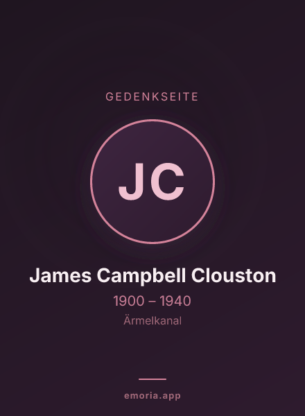 Gedenkportrait von James Campbell Clouston