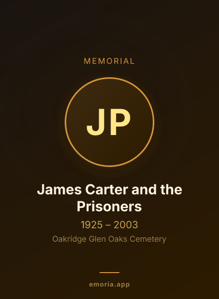 Memorial portrait of James Carter and the Prisoners