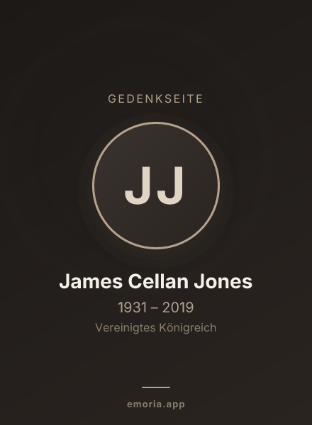 Gedenkportrait von James Cellan Jones