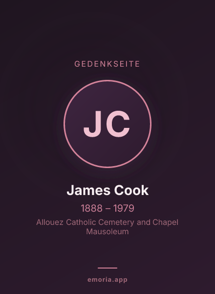 Gedenkportrait von James Cook