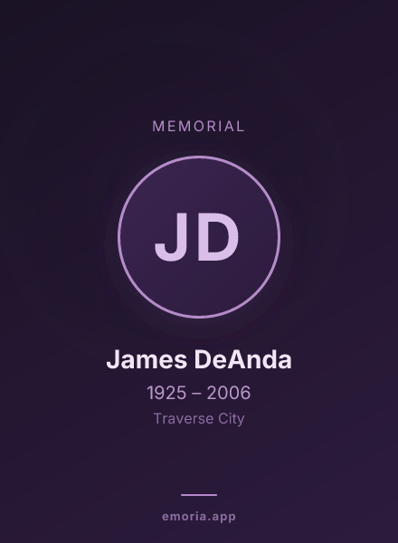Memorial portrait of James DeAnda