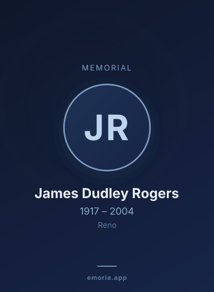 Memorial portrait of James Dudley Rogers