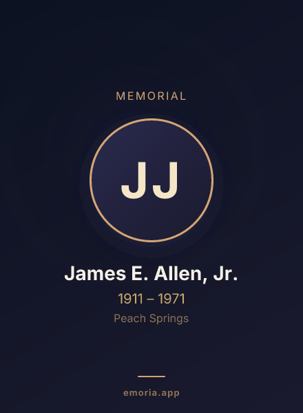 Memorial portrait of James E. Allen, Jr.