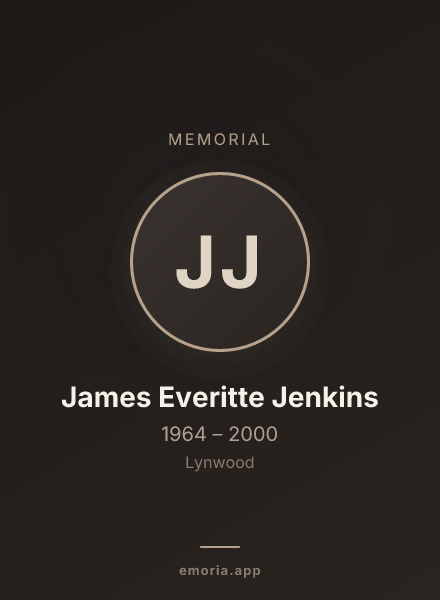 Memorial portrait of James Everitte Jenkins
