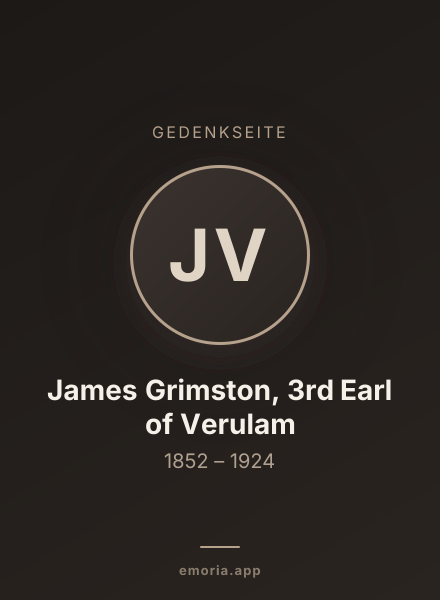 Gedenkportrait von James Grimston, 3rd Earl of Verulam