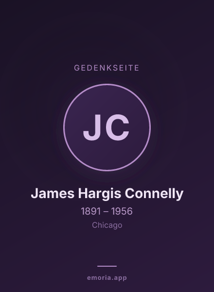 Gedenkportrait von James Hargis Connelly