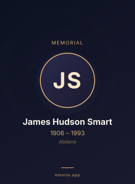 Memorial portrait of James Hudson Smart