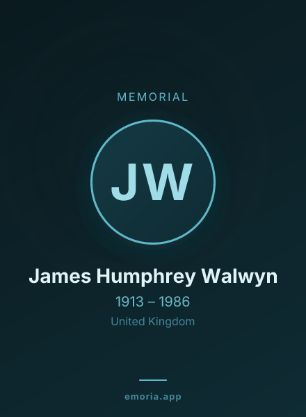 Memorial portrait of James Humphrey Walwyn