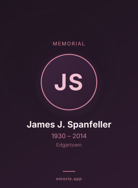 Memorial portrait of James J. Spanfeller