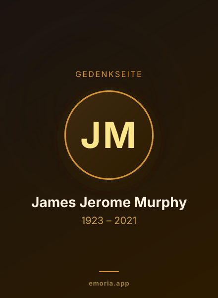 Gedenkportrait von James Jerome Murphy
