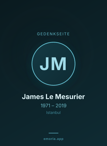 Gedenkportrait von James Le Mesurier