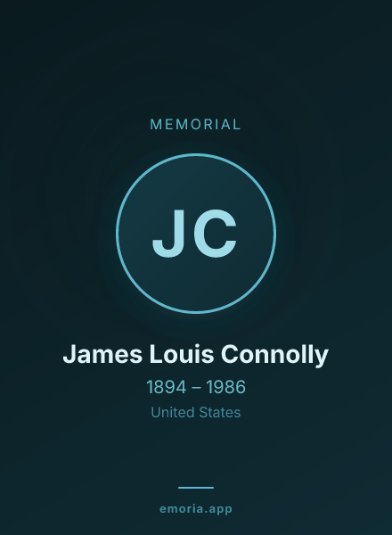 Memorial portrait of James Louis Connolly