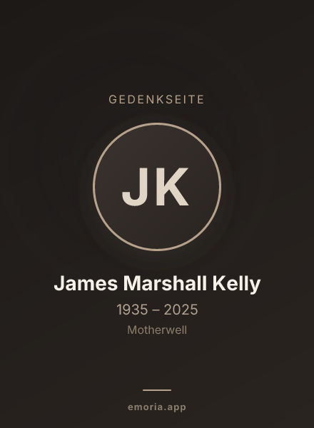 Gedenkportrait von James Marshall Kelly