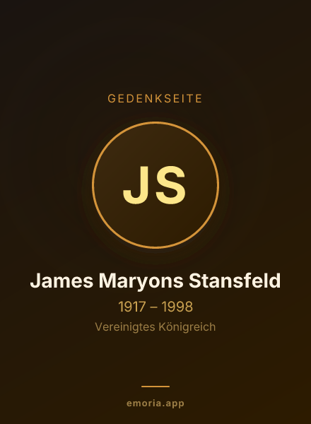 Gedenkportrait von James Maryons Stansfeld