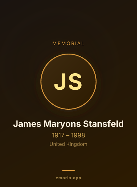 Memorial portrait of James Maryons Stansfeld