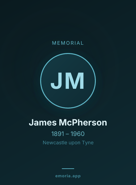 Memorial portrait of James McPherson