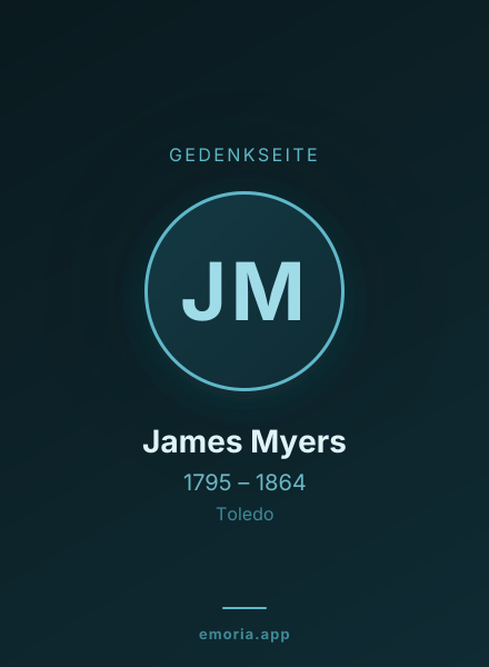 Gedenkportrait von James Myers