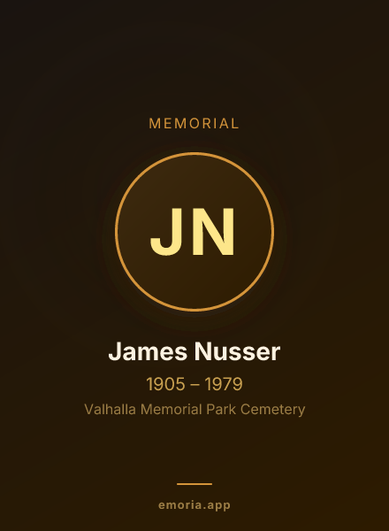 Memorial portrait of James Nusser