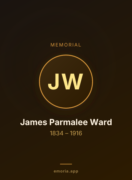 Memorial portrait of James Parmalee Ward